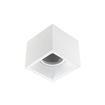 Spot De Sobrepor Recuado Stella Square Out Ar111 Gu10 Bivolt Branco