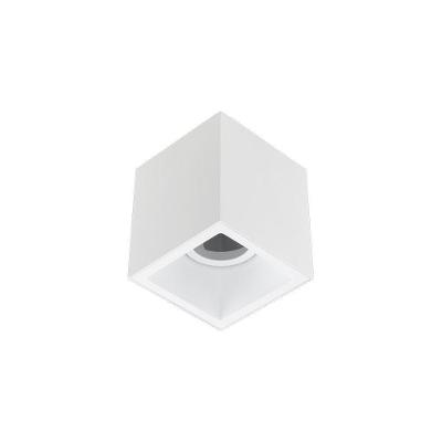 Spot De Sobrepor Recuado Stella Square Out Ar70 Gu10 Bivolt Branco