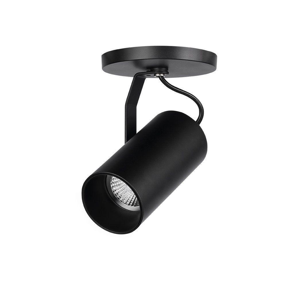 Spot De Sobrepor Com Canopla Stella Flow Par 20 E27 Bivolt Preto - 1