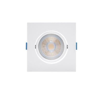 Spot De Led De Embutir Recuado Stella Easy Evo Par 20 Quadrado 7w Bivolt Branco - 4000k - Luz Neutra