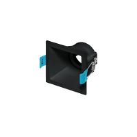 Spot De Embutir Recuado Stella Square Mr11 Gu10 Quadrado Bivolt Preto - 1