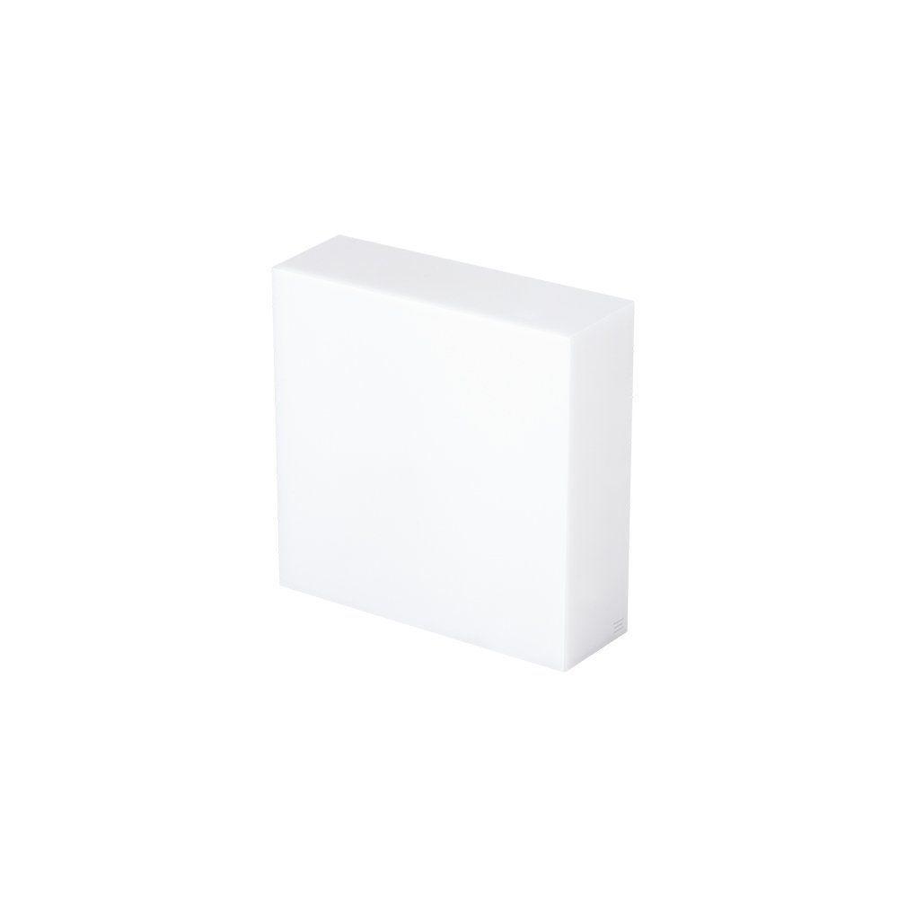 Arandela Stella Ice Quadrada Led 13cm Ip65 7,5w Bivolt Branco - 4000k - Luz Neutra - 1
