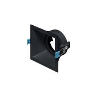 Spot De Embutir Recuado Stella Square Ar70 Gu10 Quadrado Bivolt Preto - 1