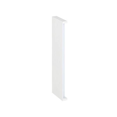 Arandela Stella Reflex Led 42cm Ip65 12w Bivolt Branco - 3000k - Luz Amarela