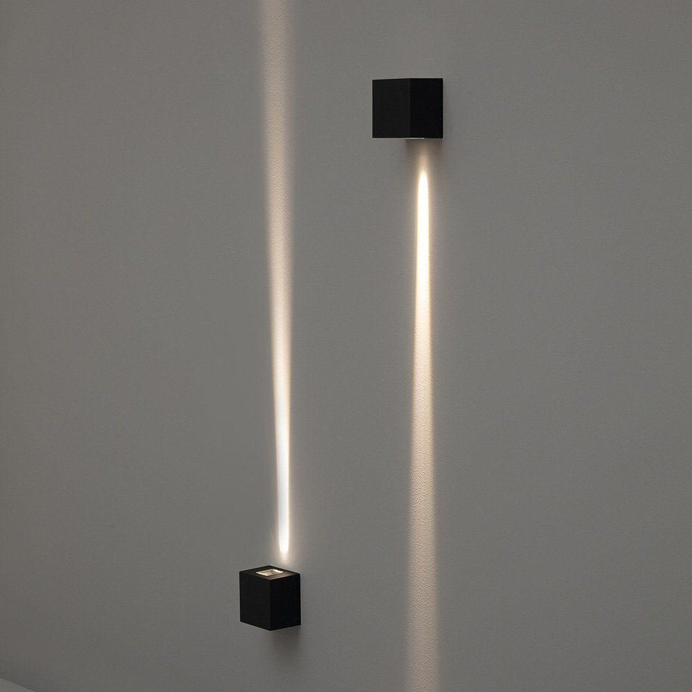 Arandela - Balizador Stella Line Led Ip65 6w Bivolt Preto - 3000k - Luz Amarela - 2