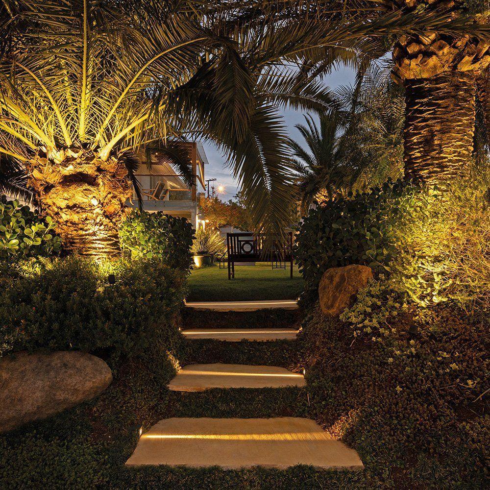 Arandela - Balizador Stella Line Led Ip65 6w Bivolt Preto - 3000k - Luz Amarela - 4