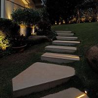 Arandela - Balizador Stella Line Led Ip65 6w Bivolt Preto - 3000k - Luz Amarela - 3