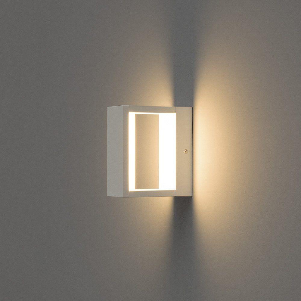 Arandela Stella Recognizer Led Ip65 7w Bivolt Branco - 3000k - Luz Amarela - 2