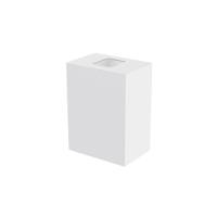 Arandela Stella Effekt Led 2 Fachos Aberto Ip65 8w Bivolt Branco - 3000k - Luz Amarela - 1