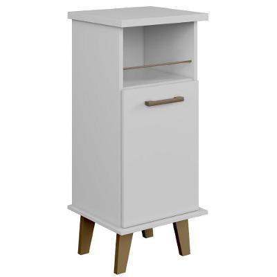 Balcão Arte Flex 1 Porta Branco Arte Móveis