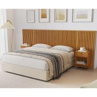 Cabeceira Sonhar Ripada Com Mesa Cinamomo Jcm Movelaria - 2