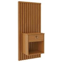 Cabeceira Sonhar Ripada Com Mesa Cinamomo Jcm Movelaria - 8