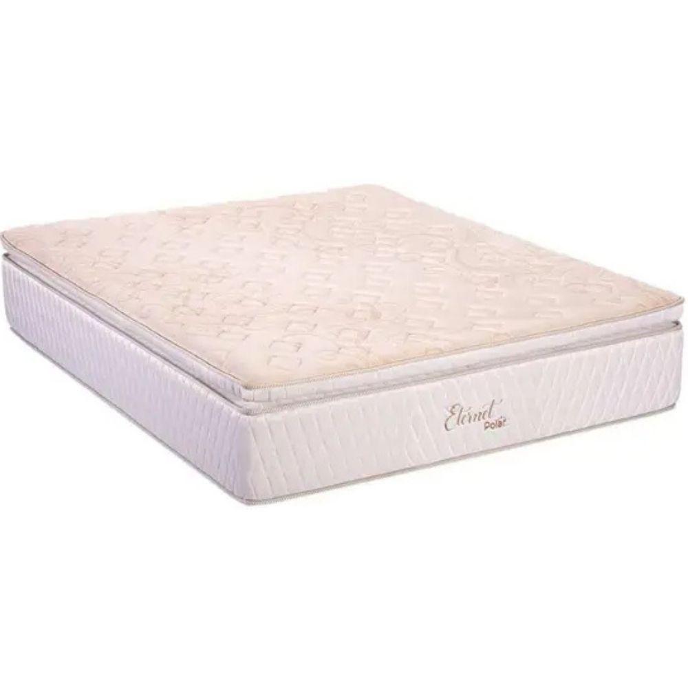 Conjunto Colchão Box Queen Molas Ensacadas Eternet Polar - 5