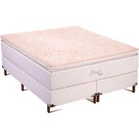Conjunto Colchão Box Queen Molas Ensacadas Eternet Polar - 1
