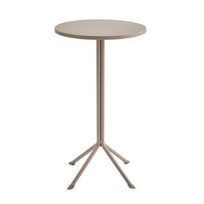 Mesa Bistrô Redonda Gávea Rivatti 105cm Pp Fendi-aço Fendi