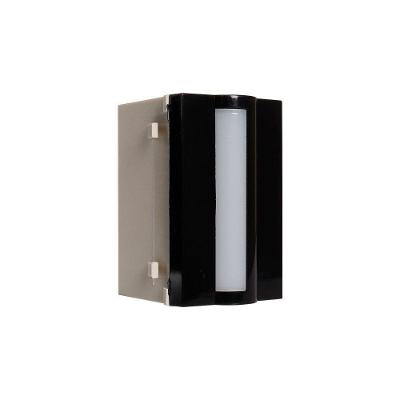 Módulo Balizador Horizontal Margirius Sleek Bivolt Preto 3000K Luz Amarela