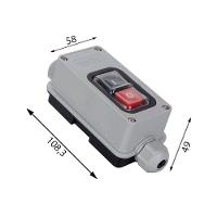 Chave Liga - Desliga Para Motor Margirius Série Cs-103a Ip66 Tripolar 30A 5cv 250v - 2