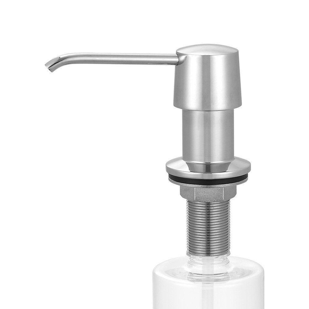 Dosador De Sabão Meber 27188.0 Cromado Com Recipiente Plástico - 2