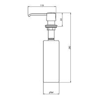 Dosador De Sabão Meber 27188.0 Cromado Com Recipiente Plástico - 3