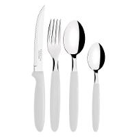 Jogo De Talheres 24 Peças Tramontina Ipanema 23399891 Branco - 2