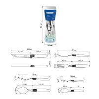 Jogo De Talheres 24 Peças Tramontina Ipanema 23399891 Branco - 5