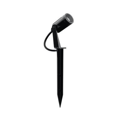 Espeto Para Jardim Stella S.ground Led 3w Bivolt Preto 3000k - Luz Amarela