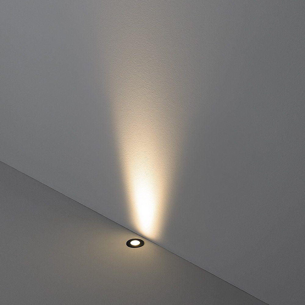 Balizador De Solo Led Stella Way Up 1w Bivolt Preto 3000k Luz Amarela Preto - 3000k - Luz Amarela - 3