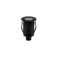 Balizador De Solo Led Stella Way Up 1w Bivolt Preto 3000k Luz Amarela Preto - 3000k - Luz Amarela - 1