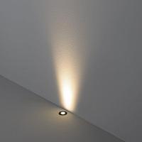 Balizador De Solo Led Stella Way Up 1w Bivolt Preto 3000k Luz Amarela Preto - 3000k - Luz Amarela - 3