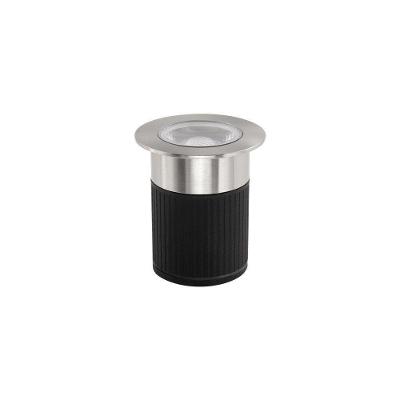 Embutido De Solo Led Stella Focco 5w Bivolt Inox 3000k Luz Amarela