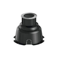 Embutido De Solo Led Stella S.ground 11,5w Com Caixa De Instalação Bivolt Inox 3000k Luz Amarela