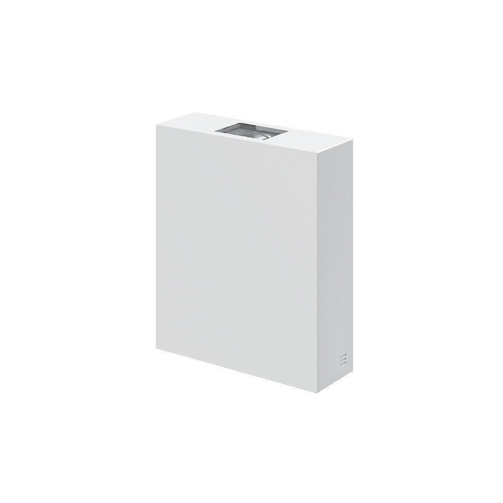 Arandela Stella Wall Plus Led 2 Fachos Fechados Ip65 10w Bivolt Branco - 3000k - Luz Amarela - 1