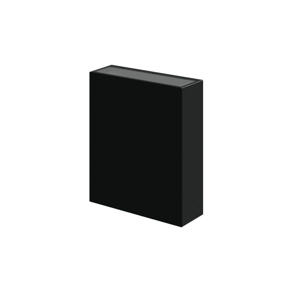 Arandela Stella Wall Plus Led 2 Fachos Abertos Ip65 10w Bivolt Preto - 3000k - Luz Amarela - 1