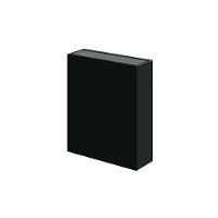Arandela Stella Wall Plus Led 2 Fachos Abertos Ip65 10w Bivolt Preto - 3000k - Luz Amarela - 1