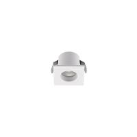 Spot De Embutir Para Móvel Stella Mini Móbili Quadrado Led Alto Irc 90 1,5w Bivolt Branco - 3000k - Luz Amarela - 2