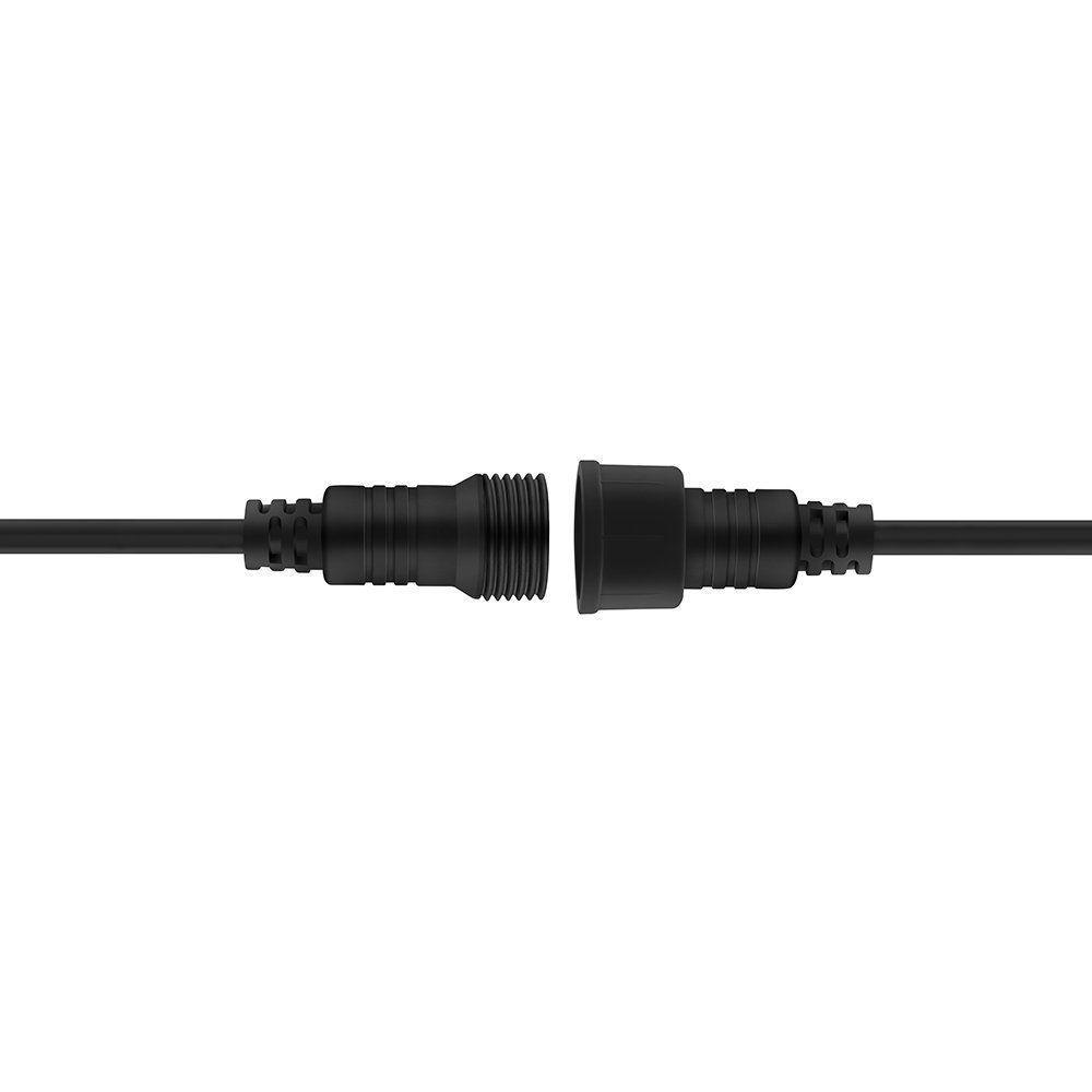 Cabo Porta-lâmpadas Hang Stella Para 8 Lâmpadas E27 5,5 Metros Bivolt - Preto - 5