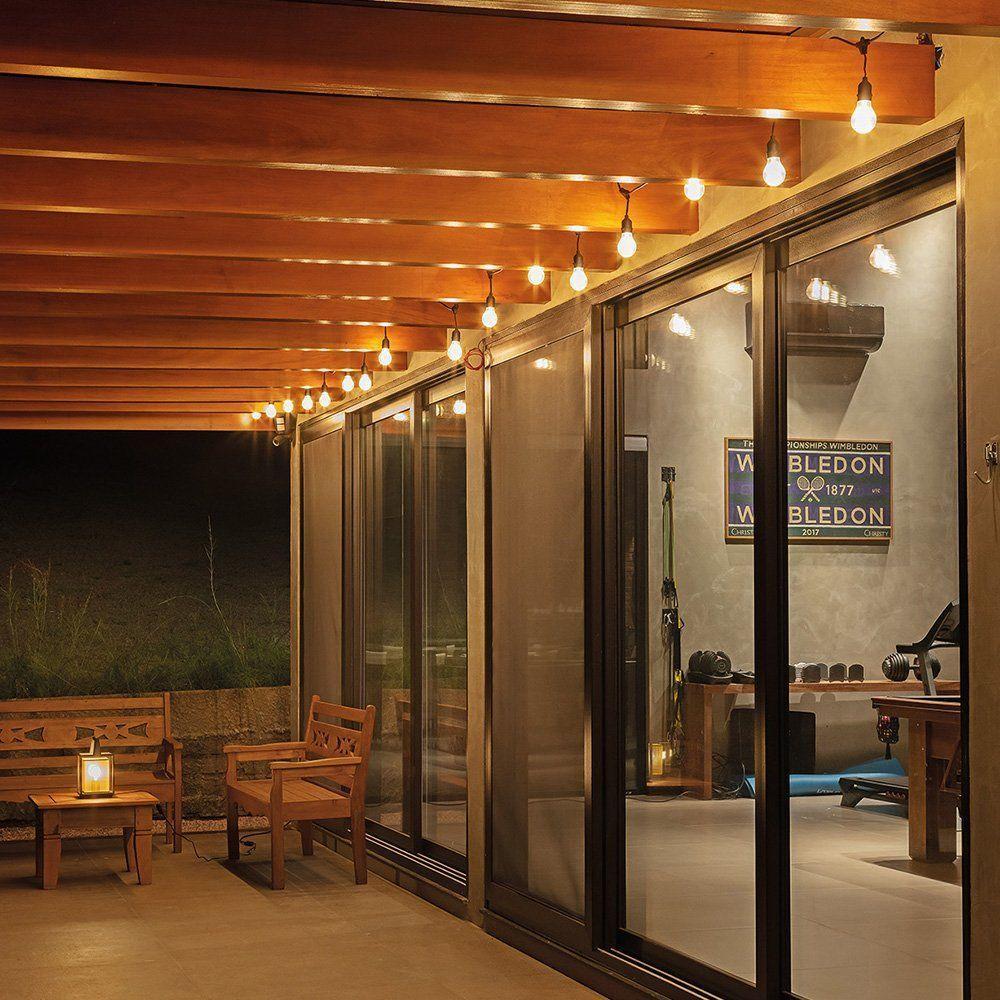 Cabo Porta-lâmpadas Hang Stella Para 8 Lâmpadas E27 5,5 Metros Bivolt - Preto - 7