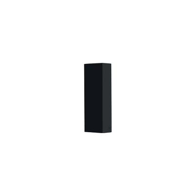 Arandela Stella Wall Mini Led 2 Fachos Abertos Ip65 5w Bivolt Preto - 3000k - Luz Amarela