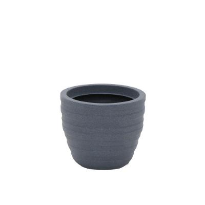 Vaso Tramontina Inca 24 Cm Em Polietileno Grafite