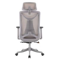 Cadeira Escritório Nr-17 Giratória Presidente Vancouver Fratini Tela Mesh Cinza Base Rodízio Cinza - 5