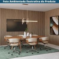 Cadeira Giratória Turim Nicole Fratini Madeira Multilaminada Revestida Pu Nude Base Rodízio - 7