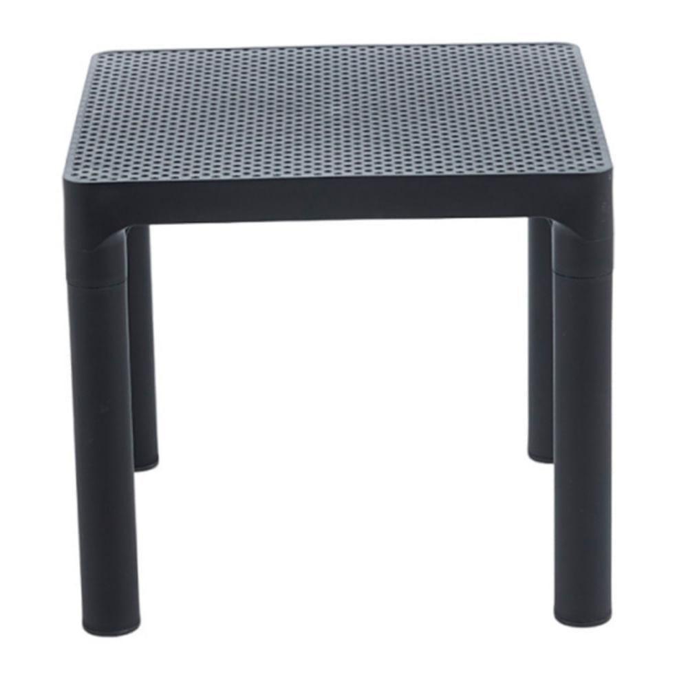 Mesa Apoio Quadrada Drops Rivatti 45,5cm Pp Preto C-uv - 6