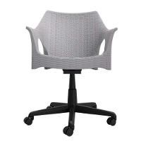 Cadeira De Escritorio Relic Im In (pp) Branco Base Cromado - 2