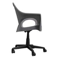 Cadeira De Escritorio Relic Im In (pp) Branco Base Cromado - 3