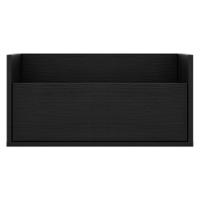 Mesa de Cabeceira 60 Cm Suspensa Multimóveis Preta - 1