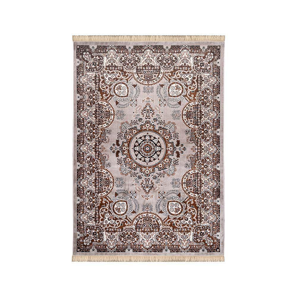 Passadeira Belga Bruxelas 8 Cinza 0,66x2,10m - Edantex - 1