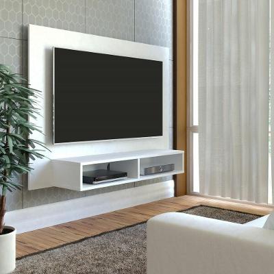 Painel Com Suporte Tv 50" Multimóveis Cr45158 Branco Branco