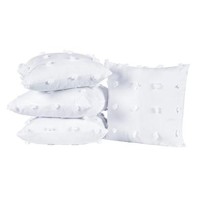 Kit 04 Almofadas Cheias Poppy 45cm X 45cm - Branco