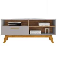 Rack Bancada Tv 55 Pol 136 Cm Paladio Off White Cinamomo Bechara - 1