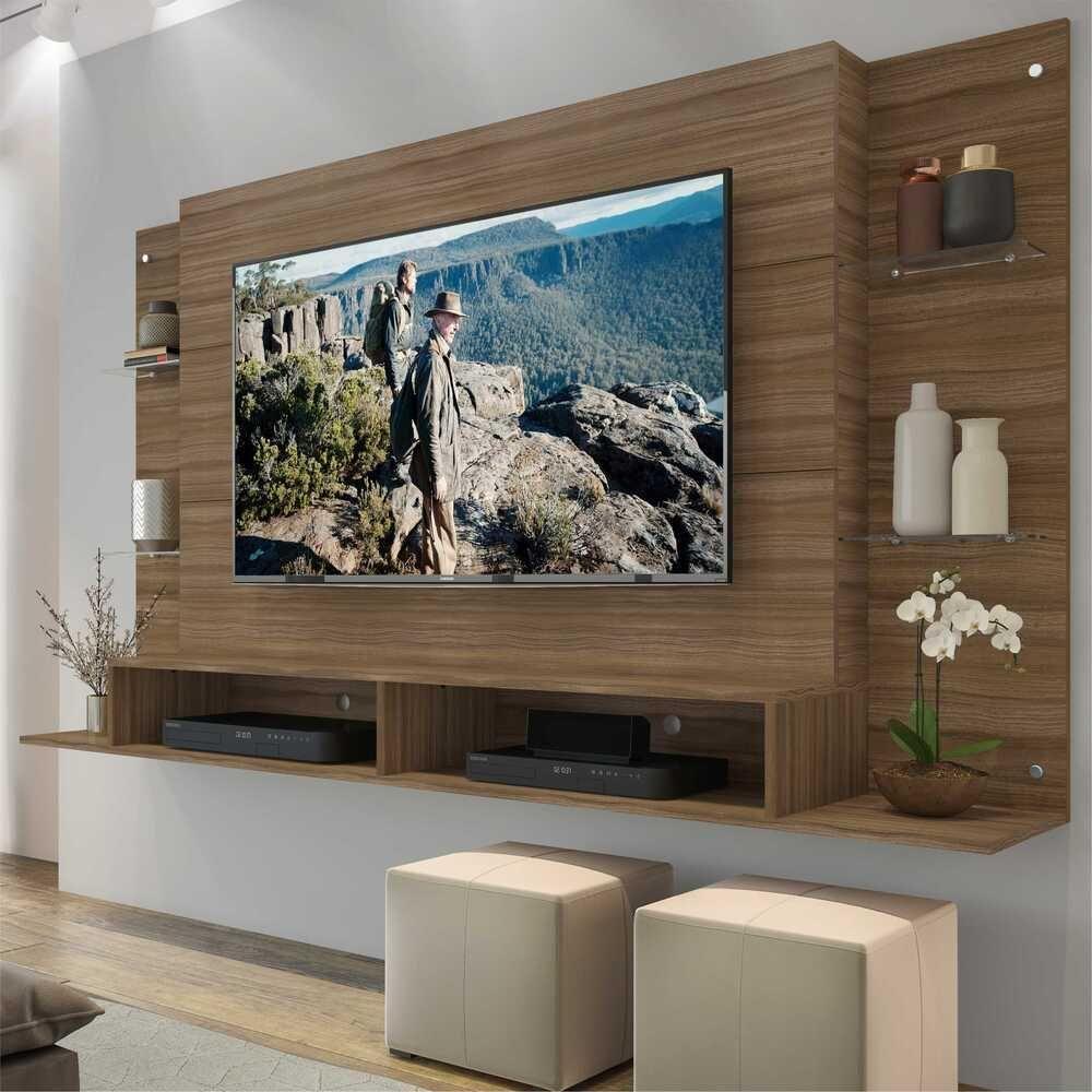 Painel Com Suporte Para Tv Até 60´´ Nairóbi Fg3071 Madeirado - 8